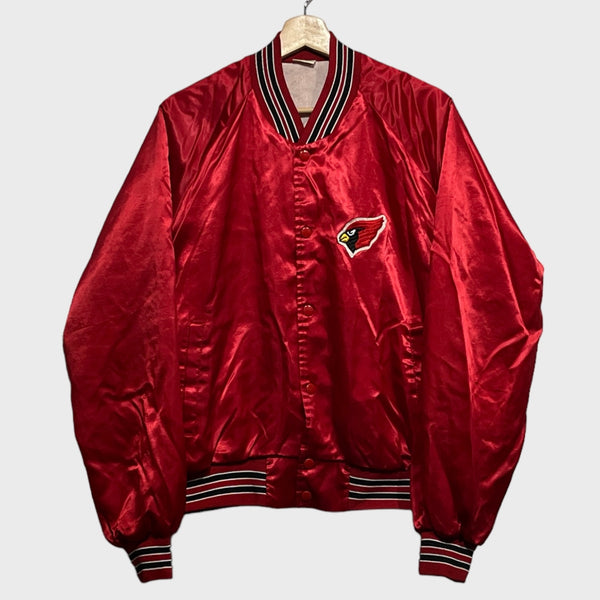 1980s Phoenix Cardinals Satin Jacket L