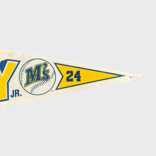 Vintage Salem Sportswear Ken Griffey Jr. Seattle Mariners Caricature Pennant
