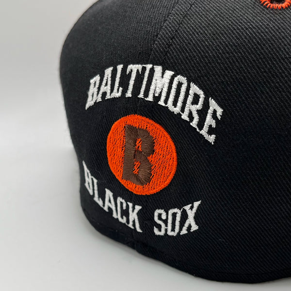 Vintage 1990s Baltimore Black Sox Negro Leagues Fitted Hat 7