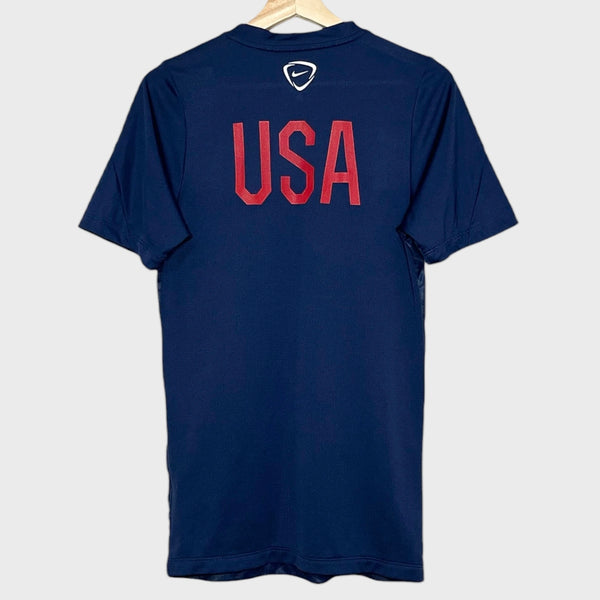 USMNT US Soccer 2014 World Cup Pre Match Jersey S