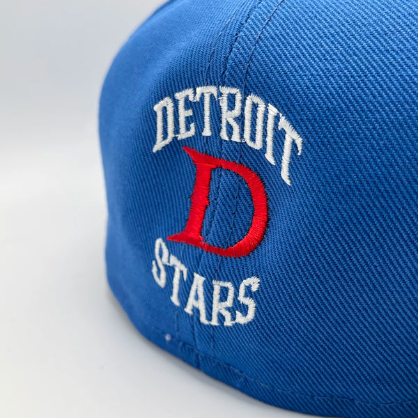Vintage 1990s Detroit Stars Negro Leagues Fitted Hat 7 1/4