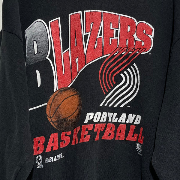 Vintage Portland Trail Blazers Sweatshirt Youth L