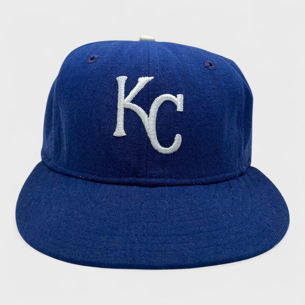 Vintage Kansas City Royals Baseball Fitted Hat 7 1/4