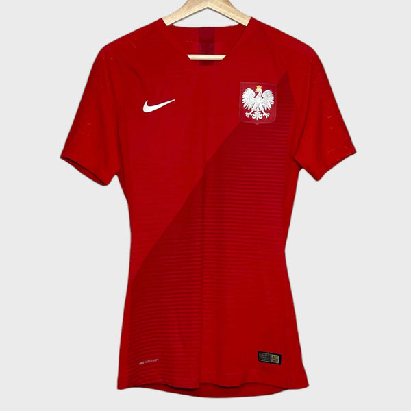 Poland 2018/19 Away Pro Cut Soccer Jersey S