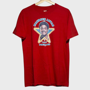 Vintage 1978 Maurice Lucas Portland Trail Blazers Tee Shirt L