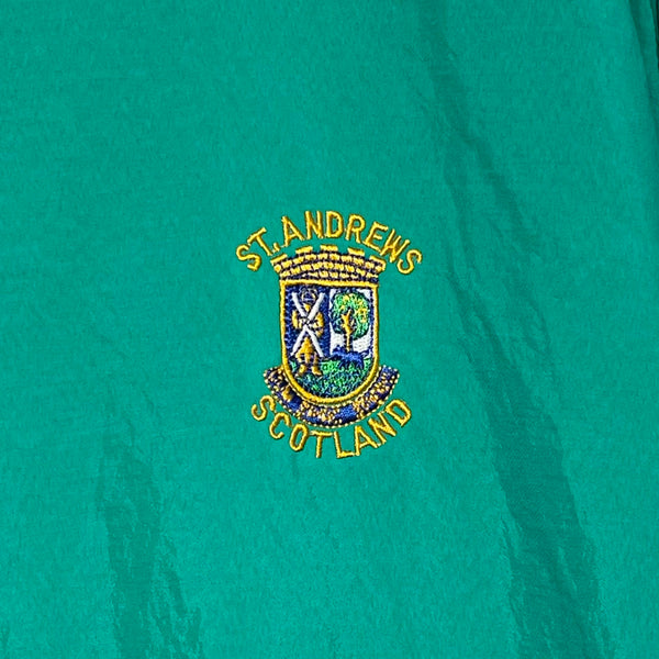Vintage 1990s St. Andrews Scotland Windbreaker Jacket XL