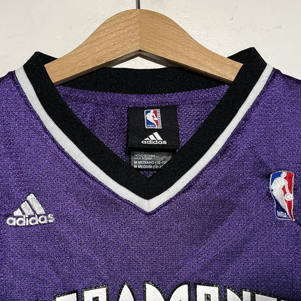 Vintage Mike Bibby Sacramento Kings Basketball Jersey Youth M