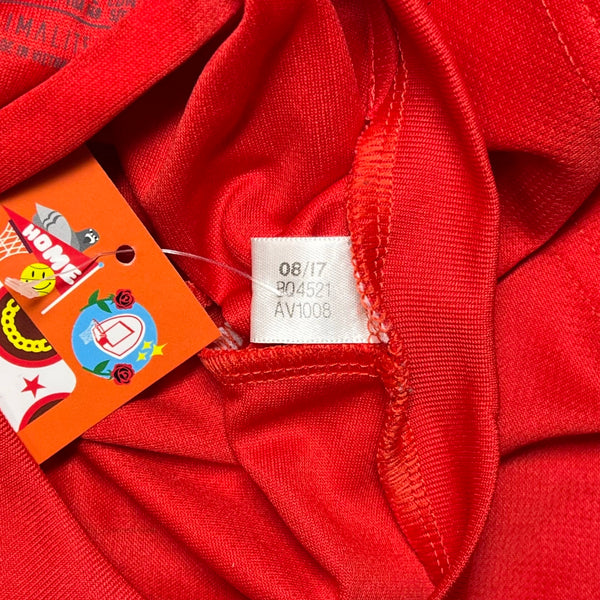 Kevin De Bruyne Belgium 2018 World Cup Home Soccer Jersey Youth S