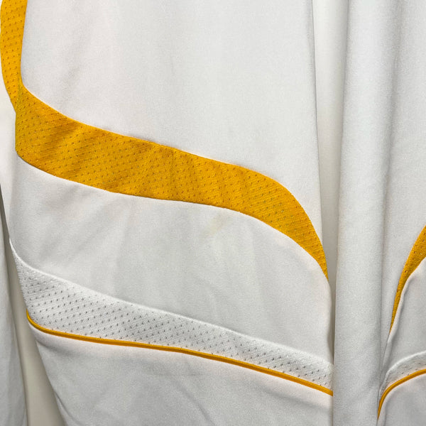 David Beckham Los Angeles Galaxy 2007/08 Long Sleeve Home Soccer Jersey XL