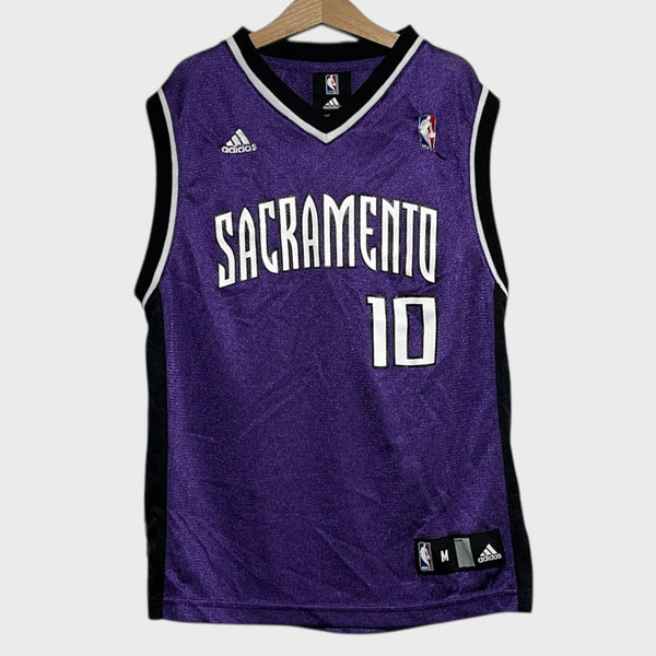 Vintage Mike Bibby Sacramento Kings Basketball Jersey Youth M