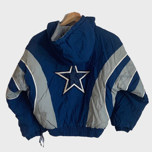Vintage Dallas Cowboys Parka Jacket Youth S