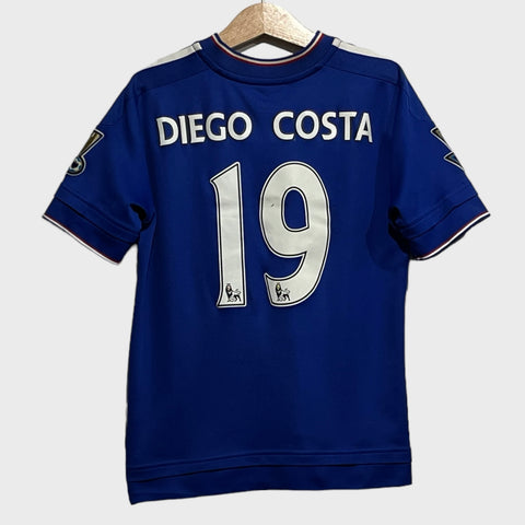 2015/16 Diego Costa Chelsea Home Jersey Youth S