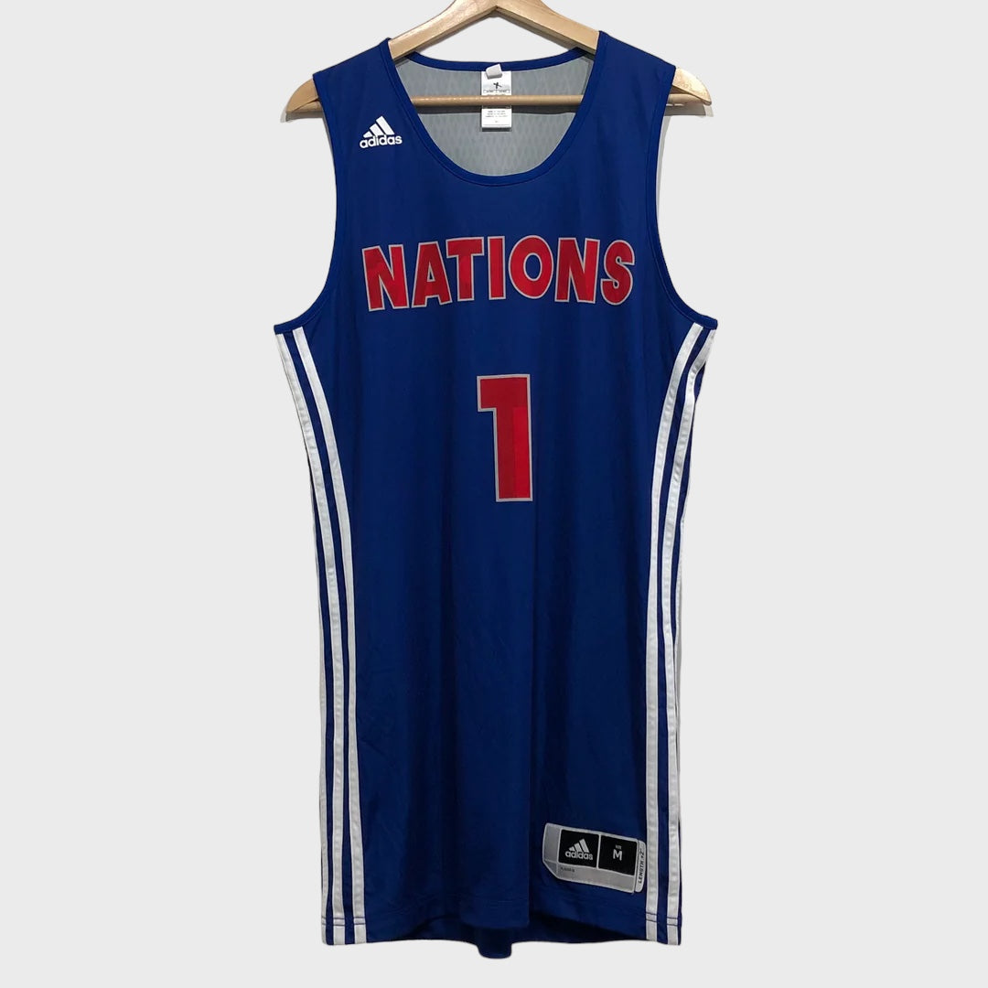 adidas Nations Reversible Basketball Jersey M – Laundry