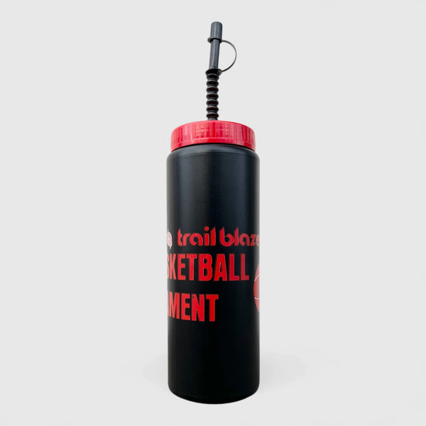 Vintage 1980s Fred Meyer Portland Trail Blazers Youth Basketball Tournament Water Bottle