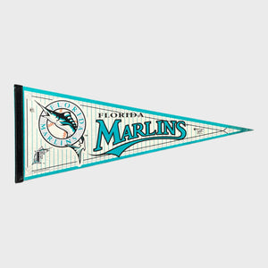 Vintage Florida Marlins Pennant