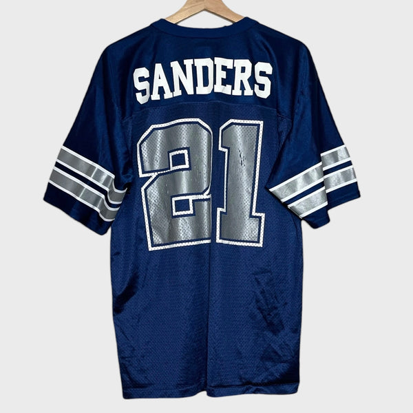 Vintage 1990s Deion Sanders Dallas Cowboys Football Jersey M