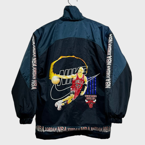 Vintage Michael Jordan Parka Jacket Youth M