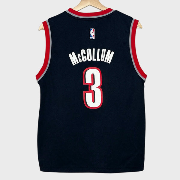 CJ McCollum Portland Trail Blazers Basketball Jersey Youth L