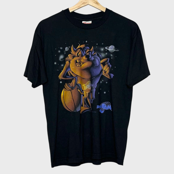 Vintage 1990s Taz Space Jam Tune Squad Tee Shirt Youth XL