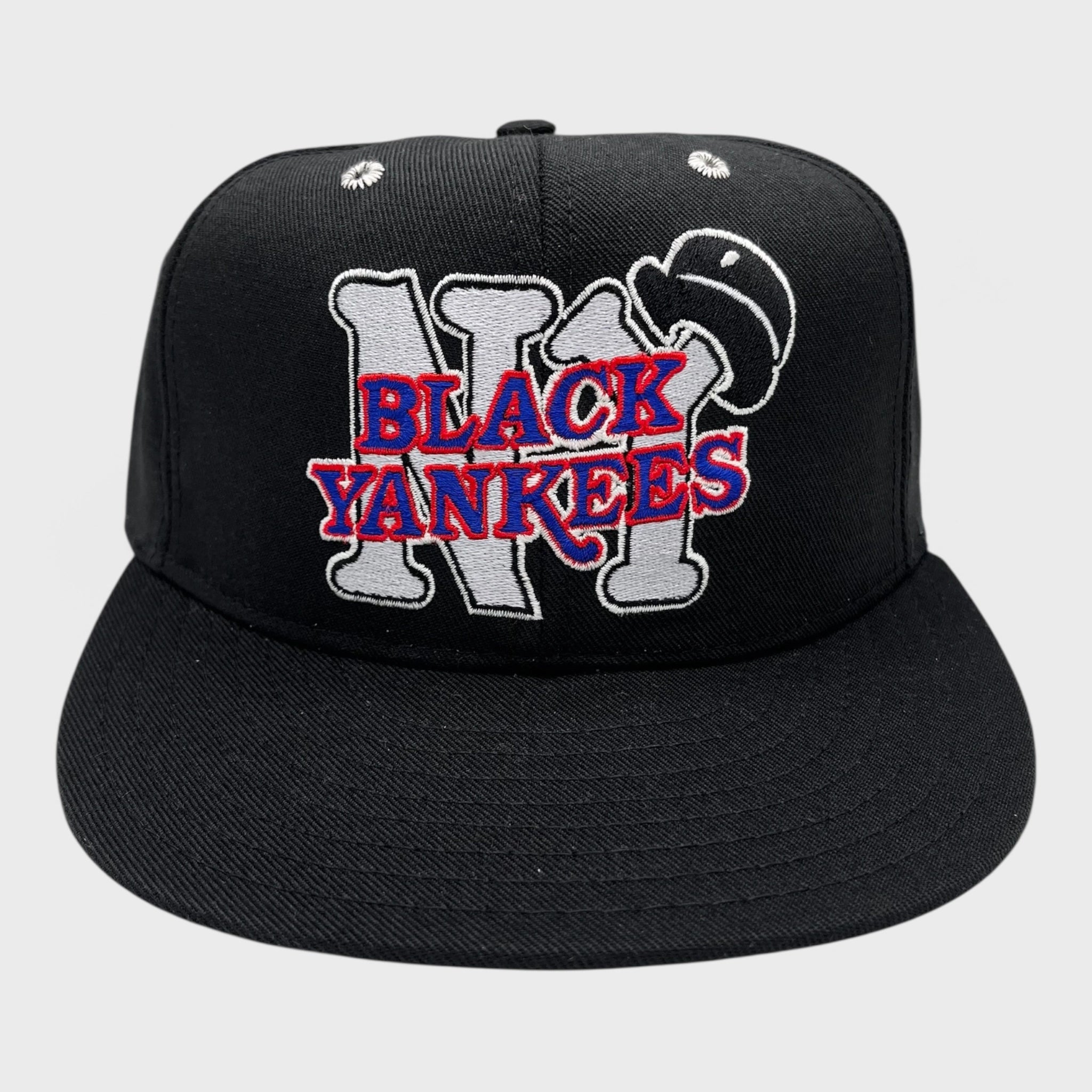 Vintage 1990s New York Black Yankees Negro Leagues Fitted Hat 6 7/8