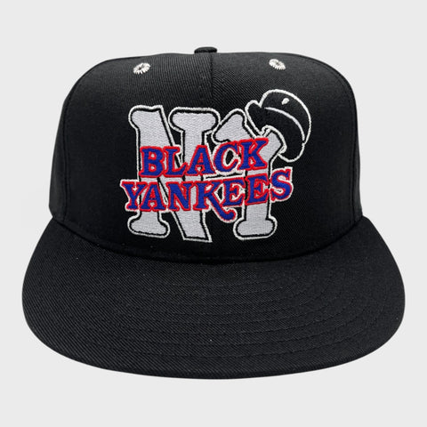 Vintage 1990s New York Black Yankees Negro Leagues Fitted Hat 6 7/8