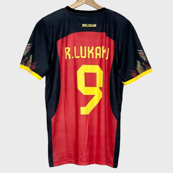 Romelu Lukaku Belgium Home Soccer Jersey M