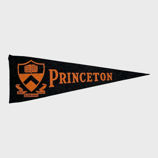 Vintage 1950s Princeton Tigers Mini Pennant