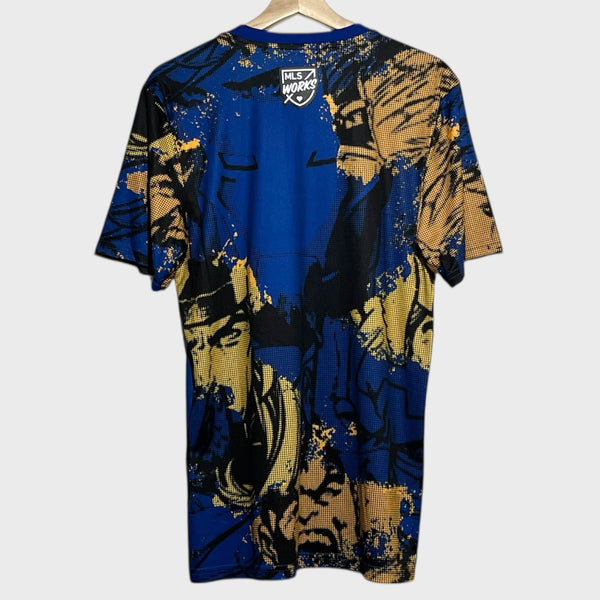 Portland Timbers 2023 Marvel Pre Match Soccer Jersey M