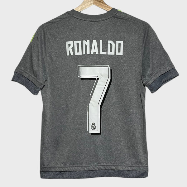 2015/16 Cristiano Ronaldo Real Madrid Away Jersey Youth L