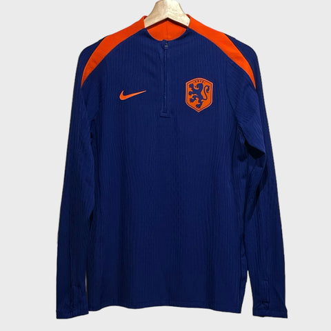 Holland Netherlands Euro 2024 Soccer Training Drill Top S