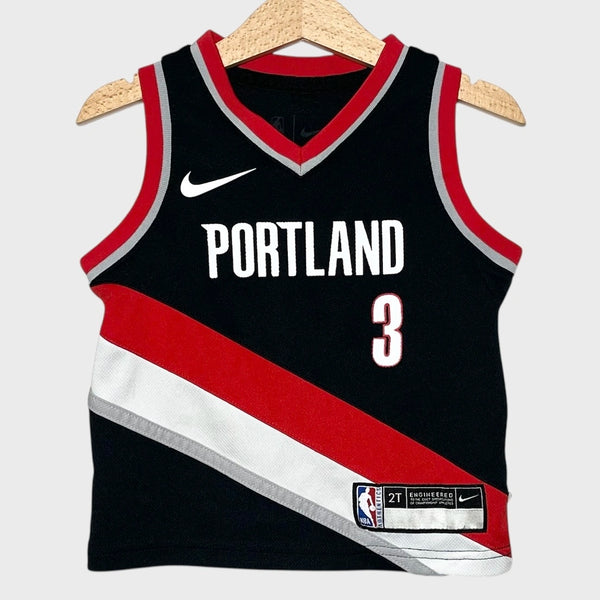 CJ McCollum Portland Trail Blazers Basketball Jersey Toddler 2T