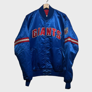 Vintage New York Giants Satin Jacket XL