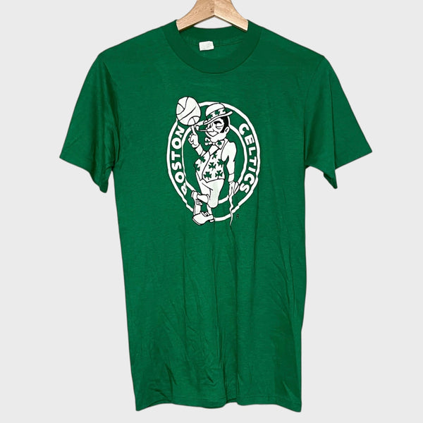 Vintage 1980s Boston Celtics Basketball Tee Shirt M (Fits S)