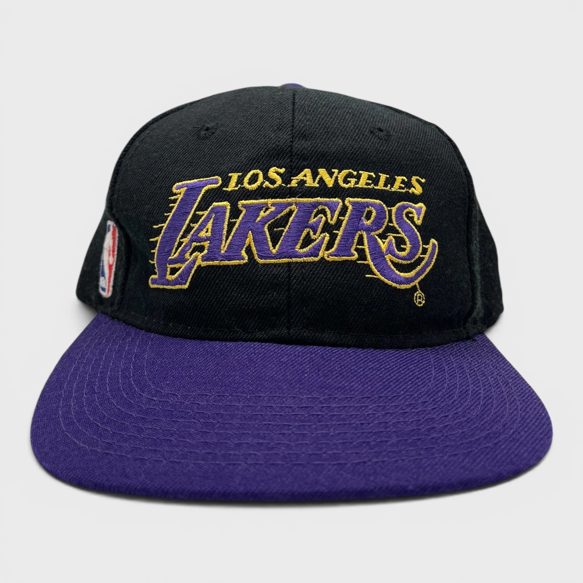 Vintage 1990s Los Angeles Lakers Basketball “Motion” Snapback Hat