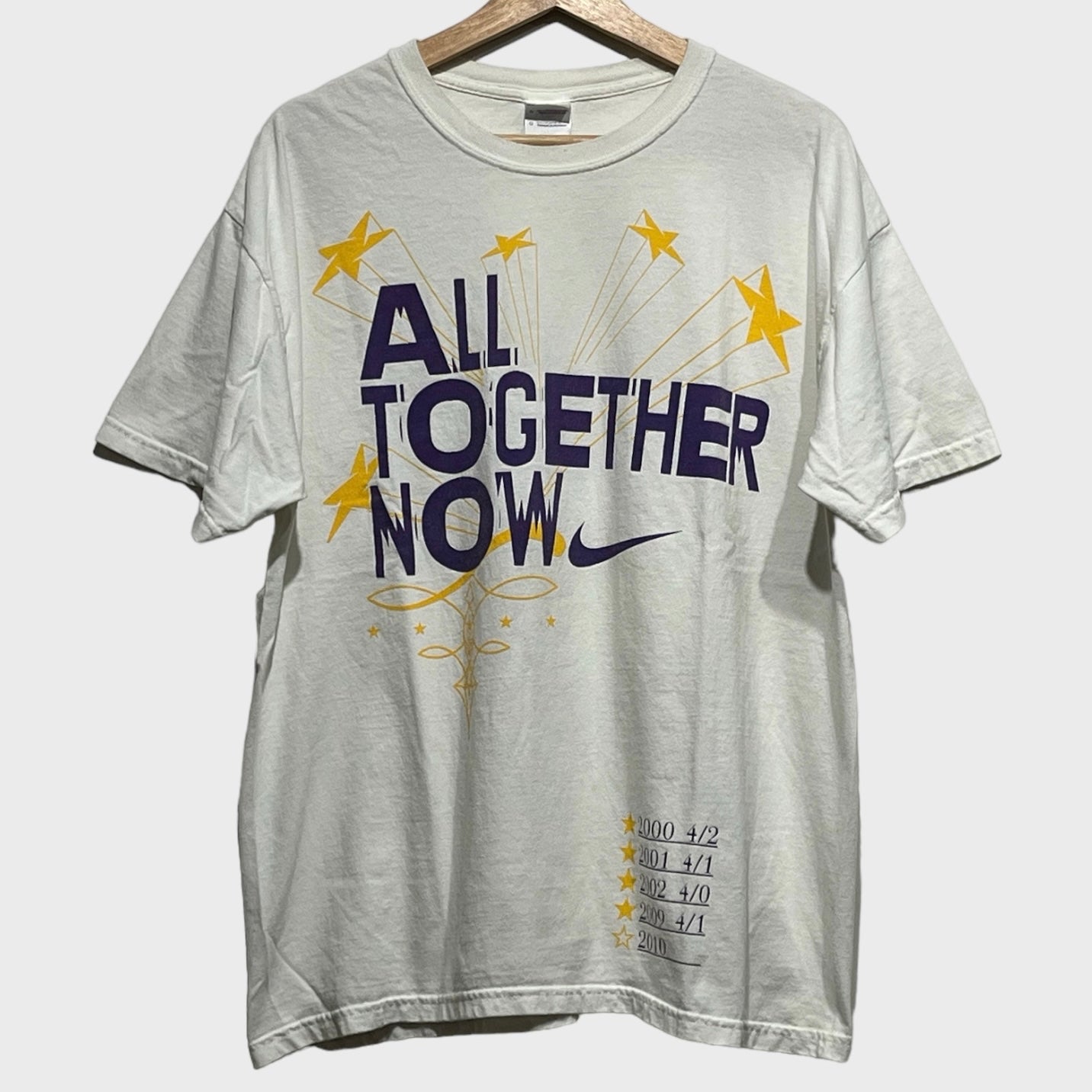 2010 Los Angeles Lakers Shirt All Together Now L