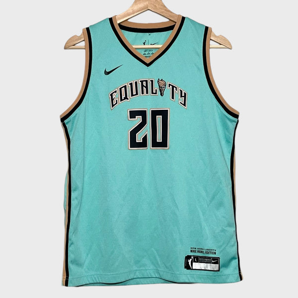 Sabrina Ionescu New York Liberty WNBA Basketball Jersey Youth L