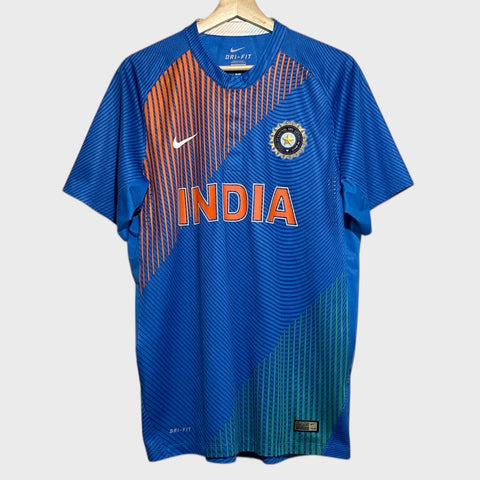 India 2016 Pro Cut Home Cricket Jersey L
