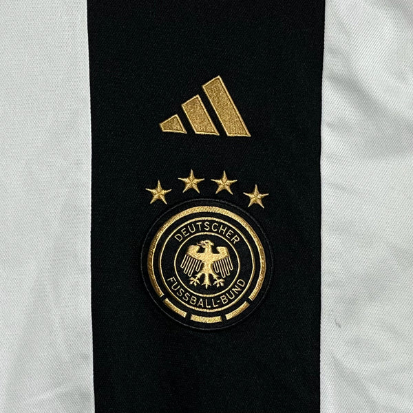 Germany 2022 World Cup Home Soccer Jersey Youth XL