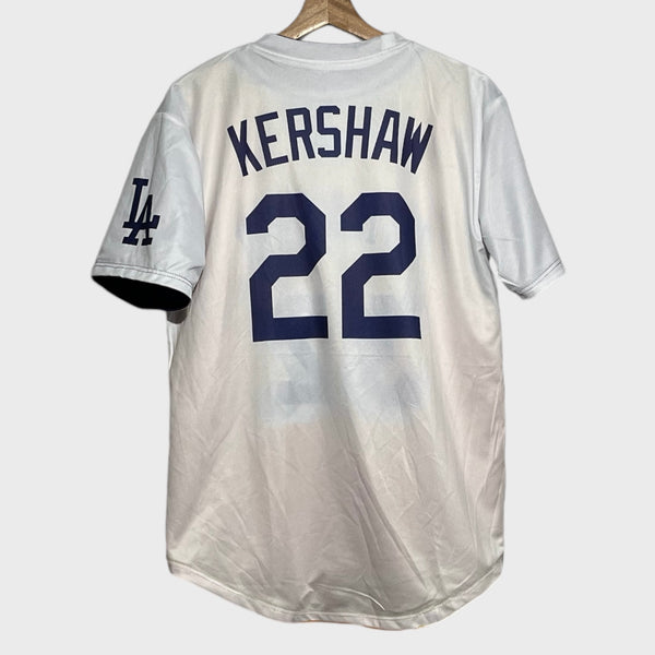 Clayton Kershaw Los Angeles Dodgers / Magic Johnson Lakers Reversible Jersey L/XL