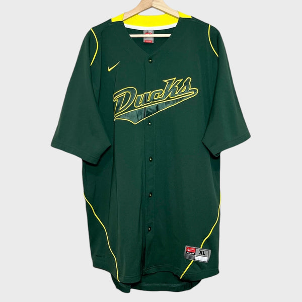 Vintage Oregon Ducks Baseball Jersey XL