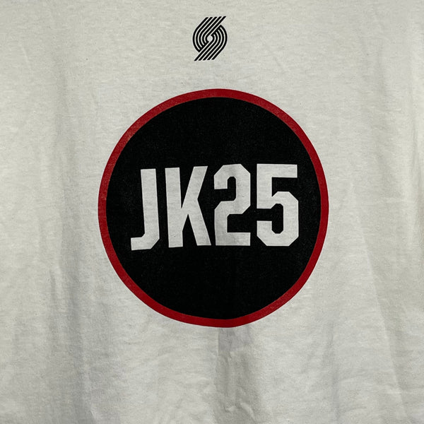 Jerome Kersey Portland Trail Blazers JK25 Memorial Shirt L