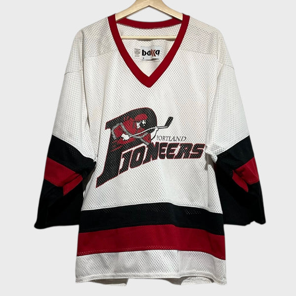 Vintage Portland Pioneers NPHL Hockey Jersey M