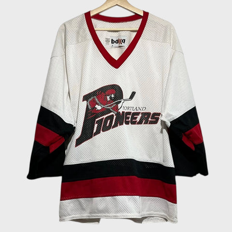 Vintage Portland Pioneers NPHL Hockey Jersey M