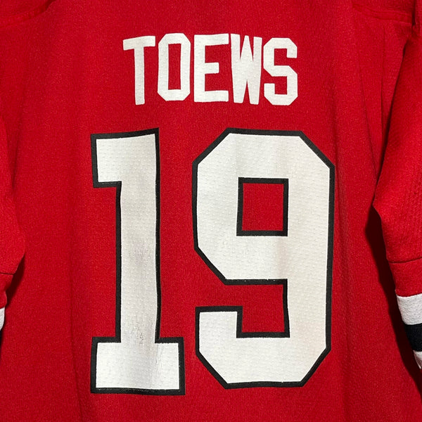Jonathan Toews Chicago Blackhawks Hockey Jersey Youth L/XL