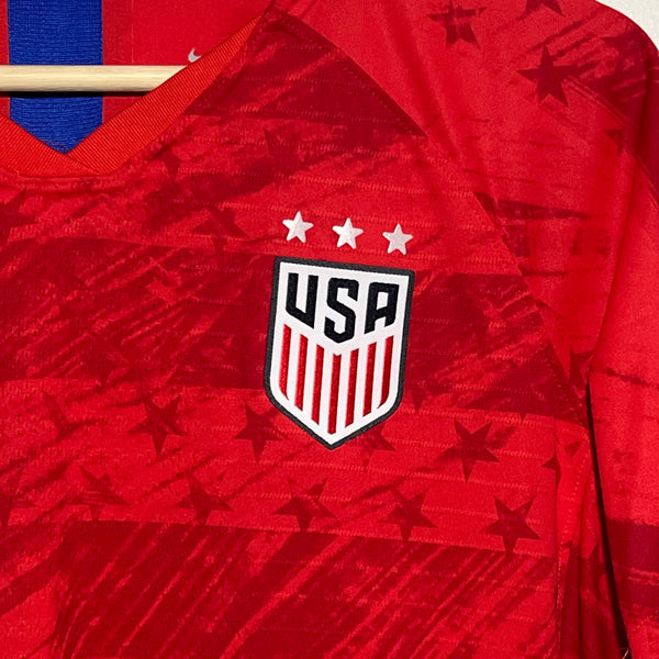 USWNT US Soccer 2019 World Cup Away Jersey Women’s M