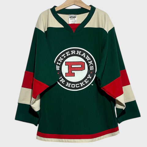 Portland Junior Winterhawks Hockey Jersey Youth M