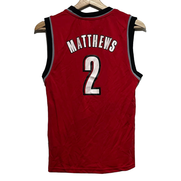 Wesley Matthews Portland Trail Blazers Jersey Youth M