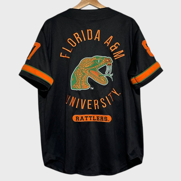 Florida A&M FAMU Rattlers Baseball Jersey L