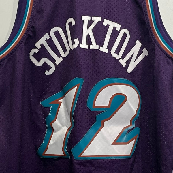 John Stockton Utah Jazz Jersey 2XL