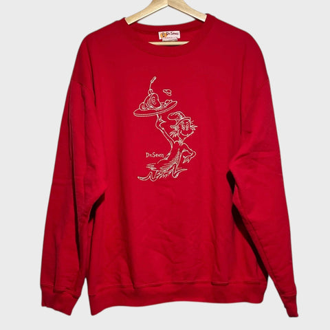 Vintage 1994 Dr. Seuss “Green Eggs and Ham” Sweatshirt XL